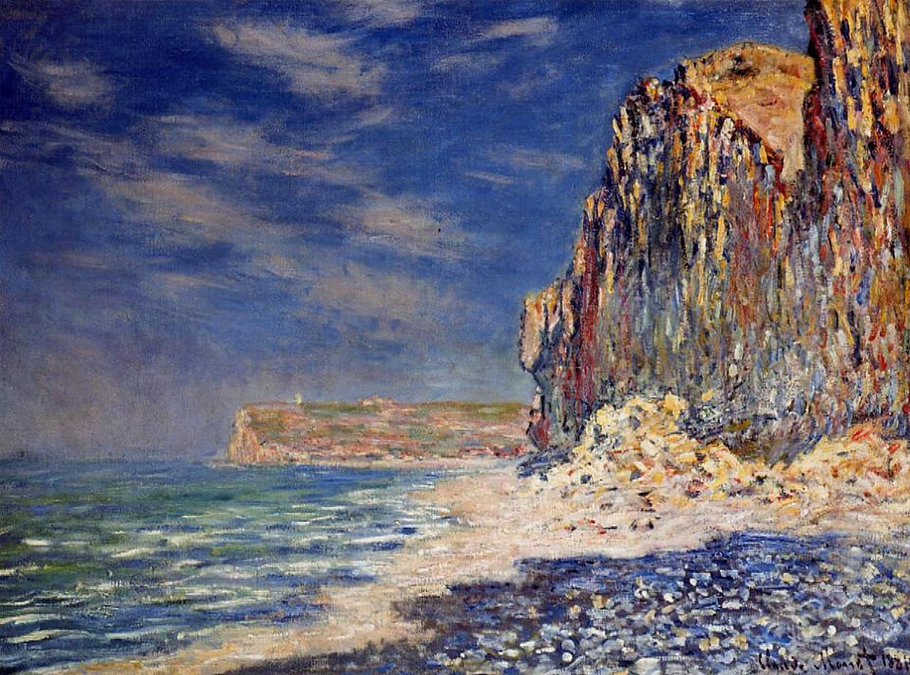 Cliff near Fecamp 1881